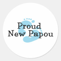 Orgulhosas Pegadas de Bebê Menino Papou Novo