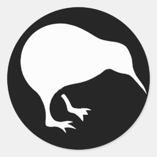 Adesivo Redondo ORGULHOSO DE SER UM KIWI - Clássico Autocolante, M