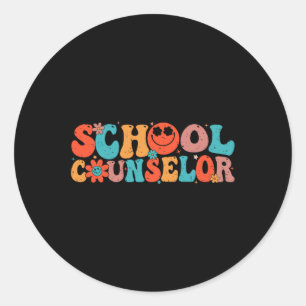 Adesivo Redondo Orientador Escolar Groovy De Volta à Escola Profes