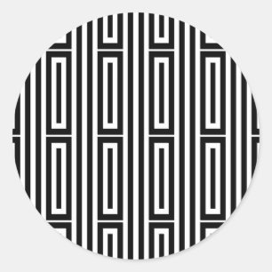 Adesivo Redondo origem abstrato