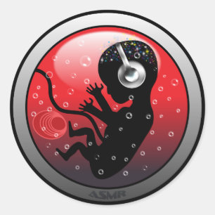 Adesivo Redondo Origens ASMR