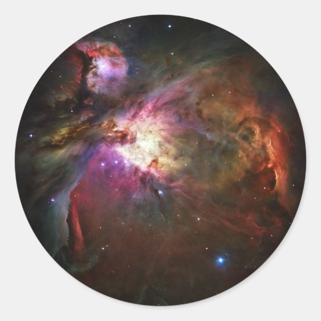 Adesivo Redondo Orion Nebula (Frente)