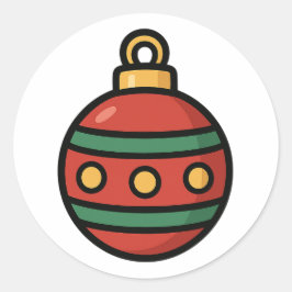 Adesivo Redondo Ornament 