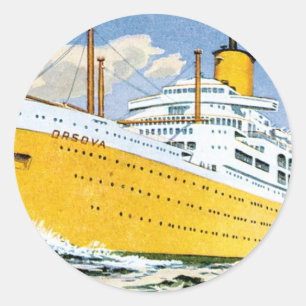 Adesivo Redondo Orsova da Linha Orient