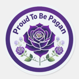 Adesivo Redondo Orud 2 Be Pagan