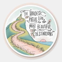 Adesivo Redondo Os Autocolantes mais duros