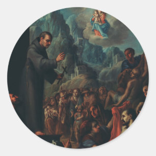 Adesivo Redondo Os Milagres de São Salvador de Horta