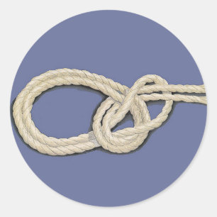 Adesivo Redondo Os nós dos marinheiros