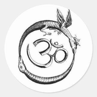Adesivo Redondo os omroboros