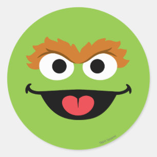 Adesivo Redondo Oscar Face Art