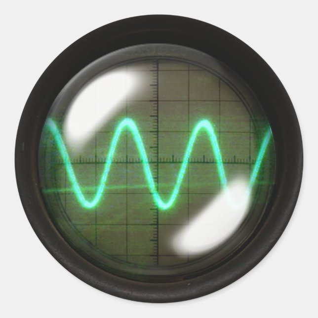 Adesivo Redondo Oscilador (Frente)