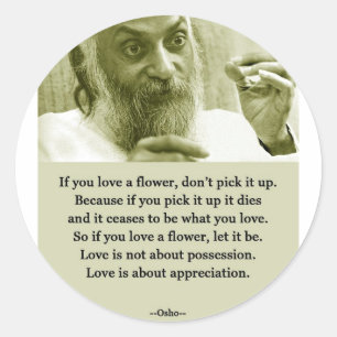 Adesivo Redondo Osho