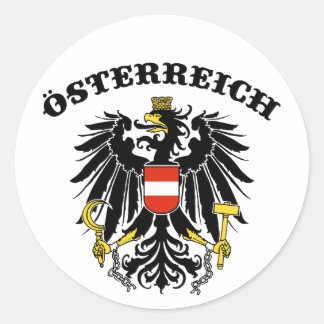 Adesivo Redondo Osterreich