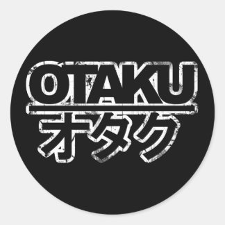 Adesivo Redondo Otaku