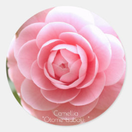 Adesivo Redondo Otome-tsubaki: Camellia [Round Seal]