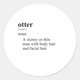ADESIVO REDONDO OTTER
