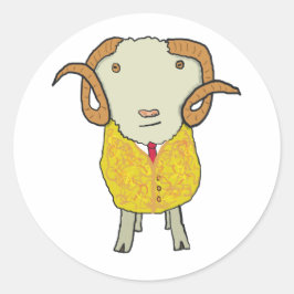 Adesivo Redondo Ouro