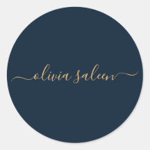 Ouro azul personalizado