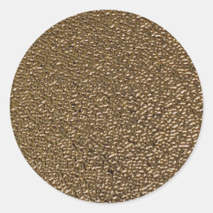 Adesivo Redondo Ouro embutido único