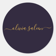 Ouro negro personalizado