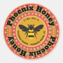 Ouro Phoenix Honey Jar