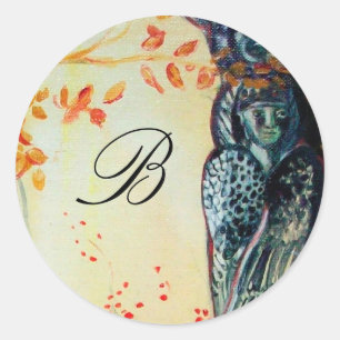 Adesivo Redondo OURO SONHO, monograma