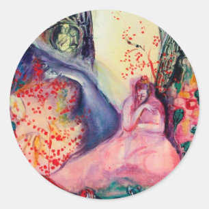 Adesivo Redondo OURO SONHO / Yoga Meditação Zen Garden