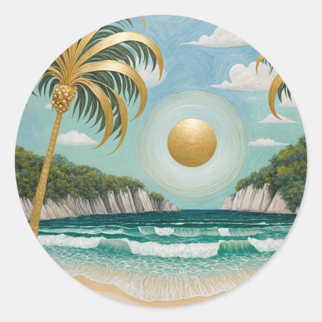 Adesivo Redondo Ouros (Frente)