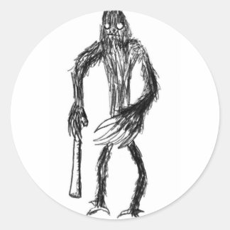 Adesivo Redondo Outono Anos do Yeti