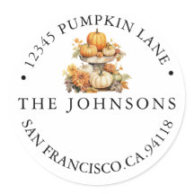 Outono de Abóbora | Endereço Rústico