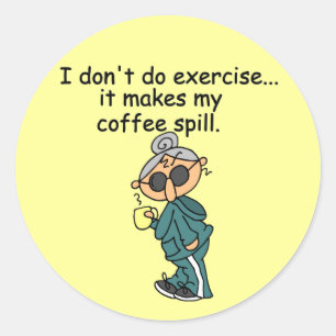 Adesivo Redondo Outra Razão Para Não Exercer