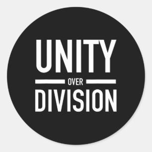 Adesivo Redondo Over Division - Vote Biden Harris 2020