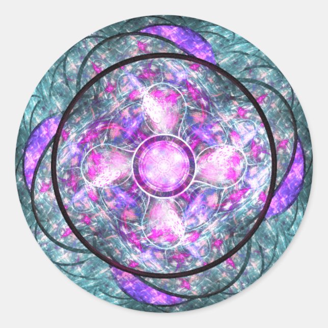 Adesivo Redondo Ovo do mar (Frente)