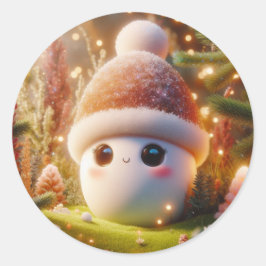 Adesivo Redondo Ovo Doce