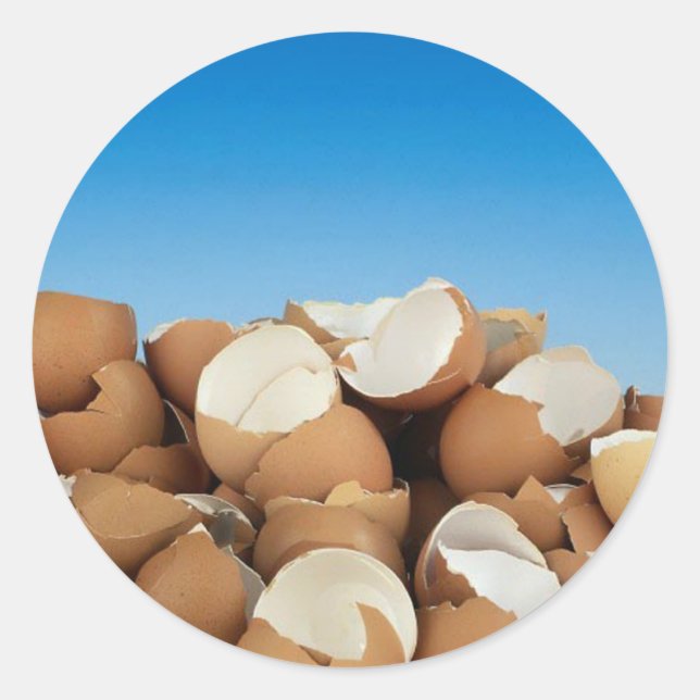 Adesivo Redondo Ovos (Frente)