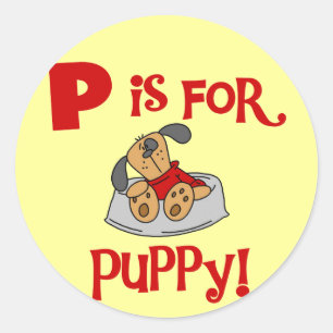 Adesivo Redondo P é para o camiseta e os presentes do filhote de
