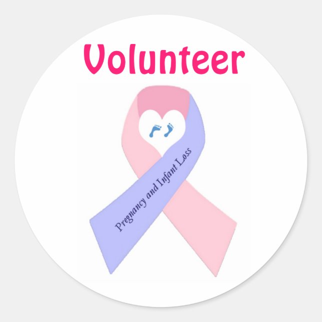 Adesivo Redondo P&L1, Voluntário (Frente)