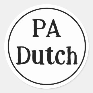 Adesivo Redondo PA Dutch