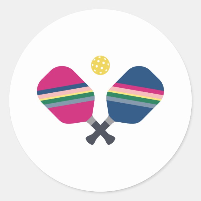 Adesivo Redondo Pá Esportiva De Bateria De Estilo Azul (Frente)