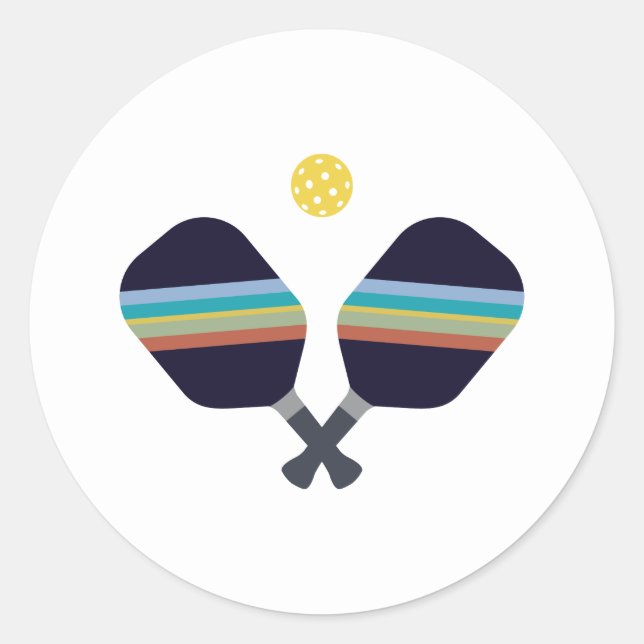 Adesivo Redondo Pá Esportiva De Bateria De Estilo Azul (Frente)