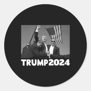 Adesivo Redondo Pa Rally Pensilvânia Rally Trump 2024 2
