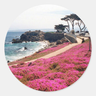 Adesivo Redondo Pacific Grove-Monterey Calif