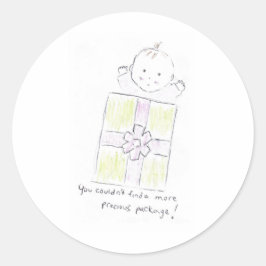 Adesivo Redondo pacote de precioso
