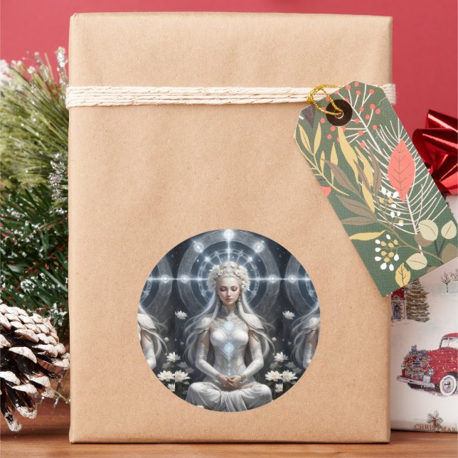 Adesivo Redondo Pacote de Vinheta de Anatomia Incorreta do Caos de (Feriado)