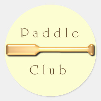 Adesivo Redondo Paddle Club