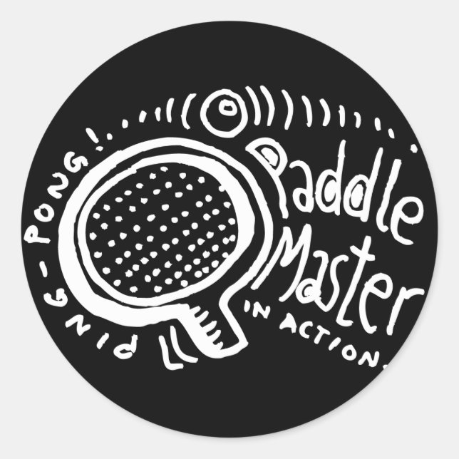 Adesivo Redondo Paddle Master 2 (Frente)