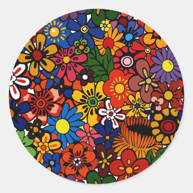 Adesivo Redondo Padrão 1 (Frente)