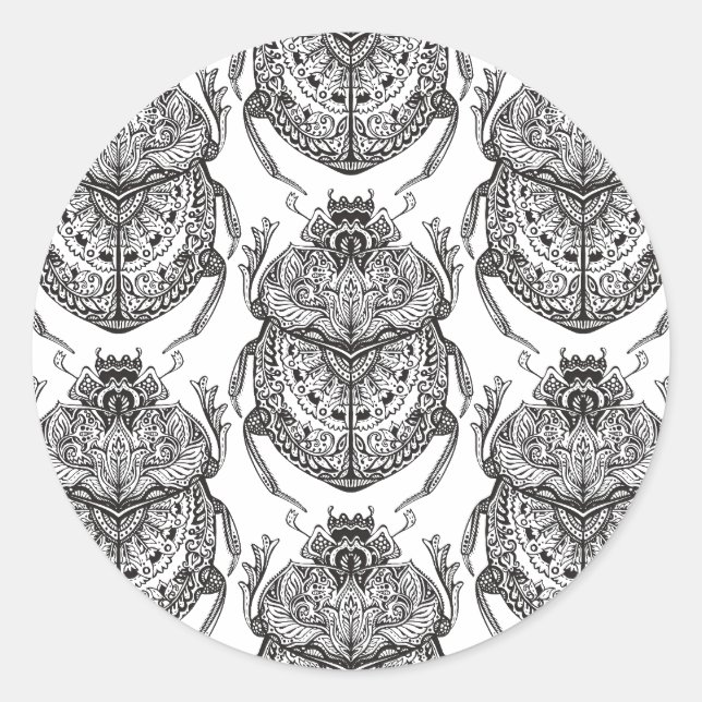 Adesivo Redondo Padrão com porta de mão (Frente)