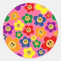 Padrão de Flor de Arco-Íris LGBT Fofo-Rosa