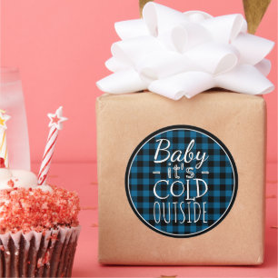 Adesivo Redondo Padrão de Xadrez de Verificação do País Negro 